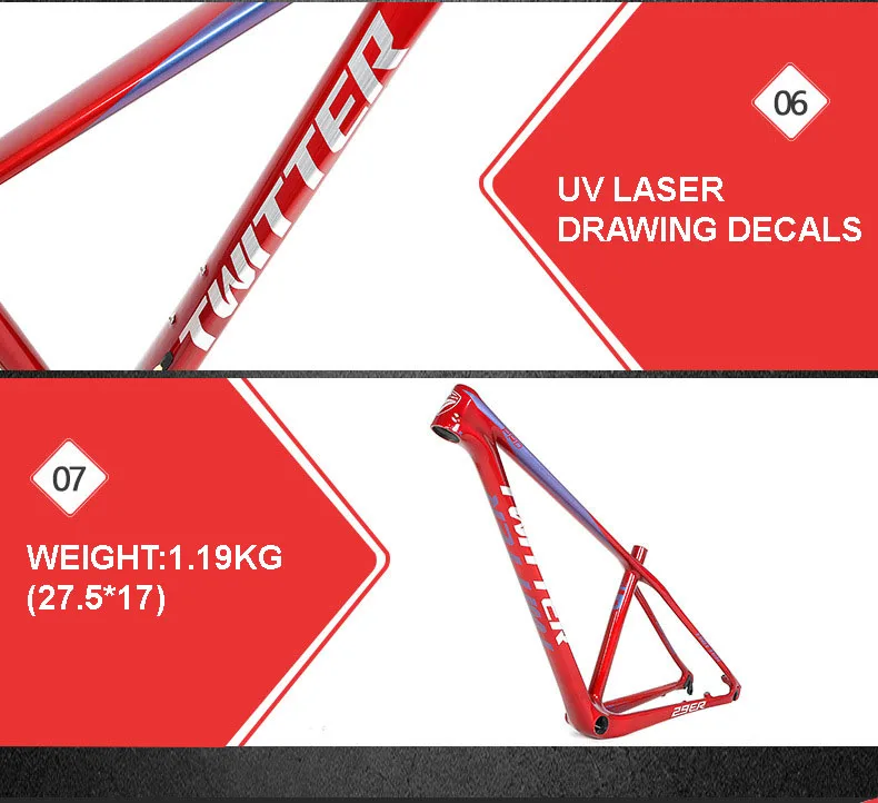 Twitter LEOPARDpro Mtb карбоновая рама 27,5 29er XC гоночный велосипед дисковый тормоз для горного велосипеда QR 5*135 мм через ось 12*142 мм