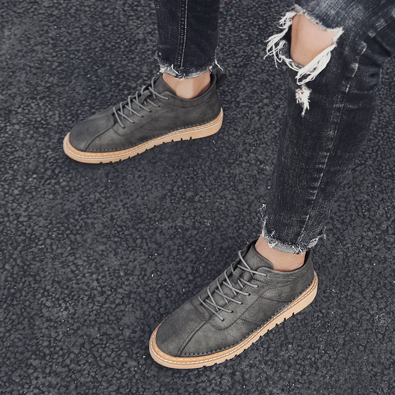 

hotpara man de loafers fashion casual shoes leisure 2020 Casual causal men's flat boots sport Men's sale shoe zapatos