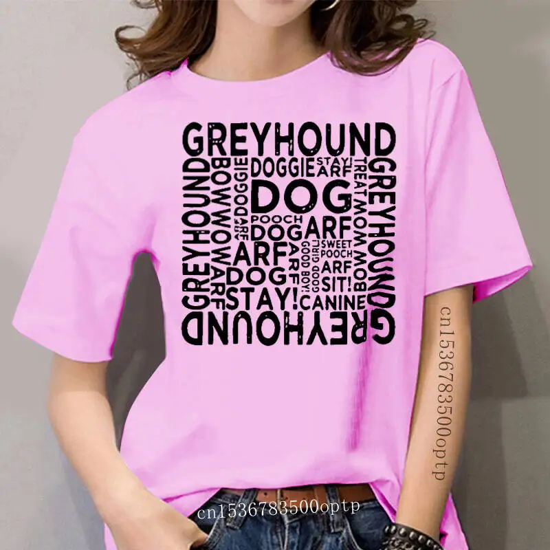 

women tshirt Greyhound tees top Shirt Printed T-Shirt Slim Fit T