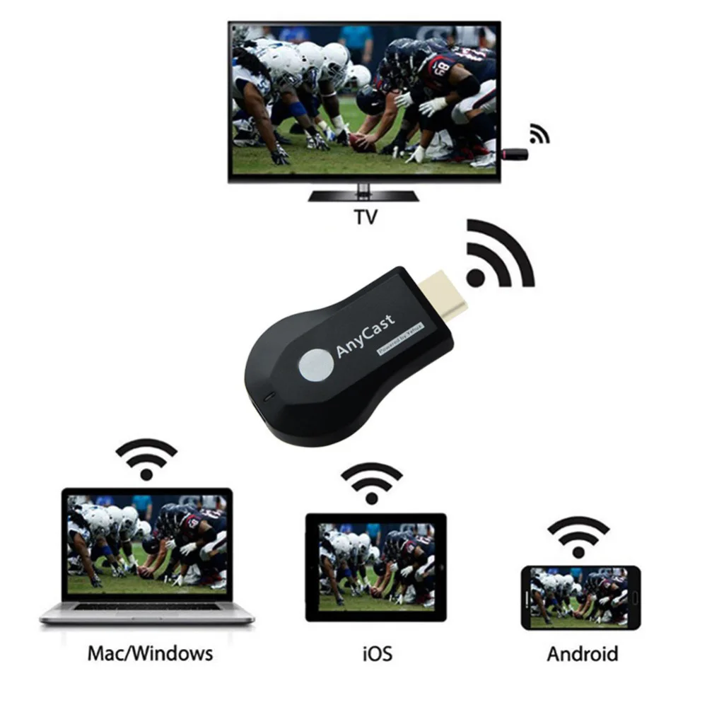 ТВ-флешка M2 M4 M9 Plus HD 1080P Wi-Fi совместимая с HDMI | Электроника