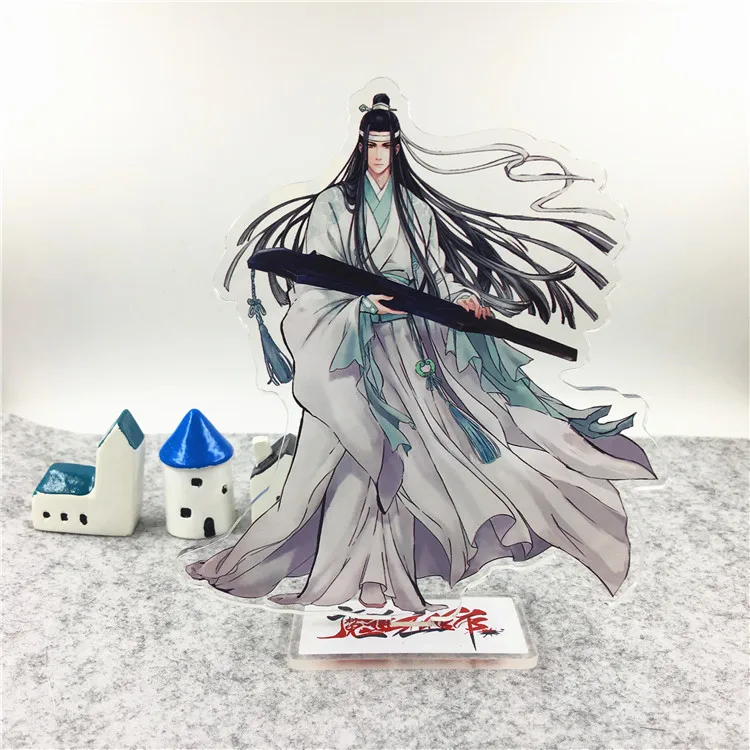 

Animer The Untamed Mo Dao Zu Shi Lan Wangji Wei Wuxian Xiaozhan YIBO Acrylic Figure Action Stand Model Toys Two-sided Doll Gift