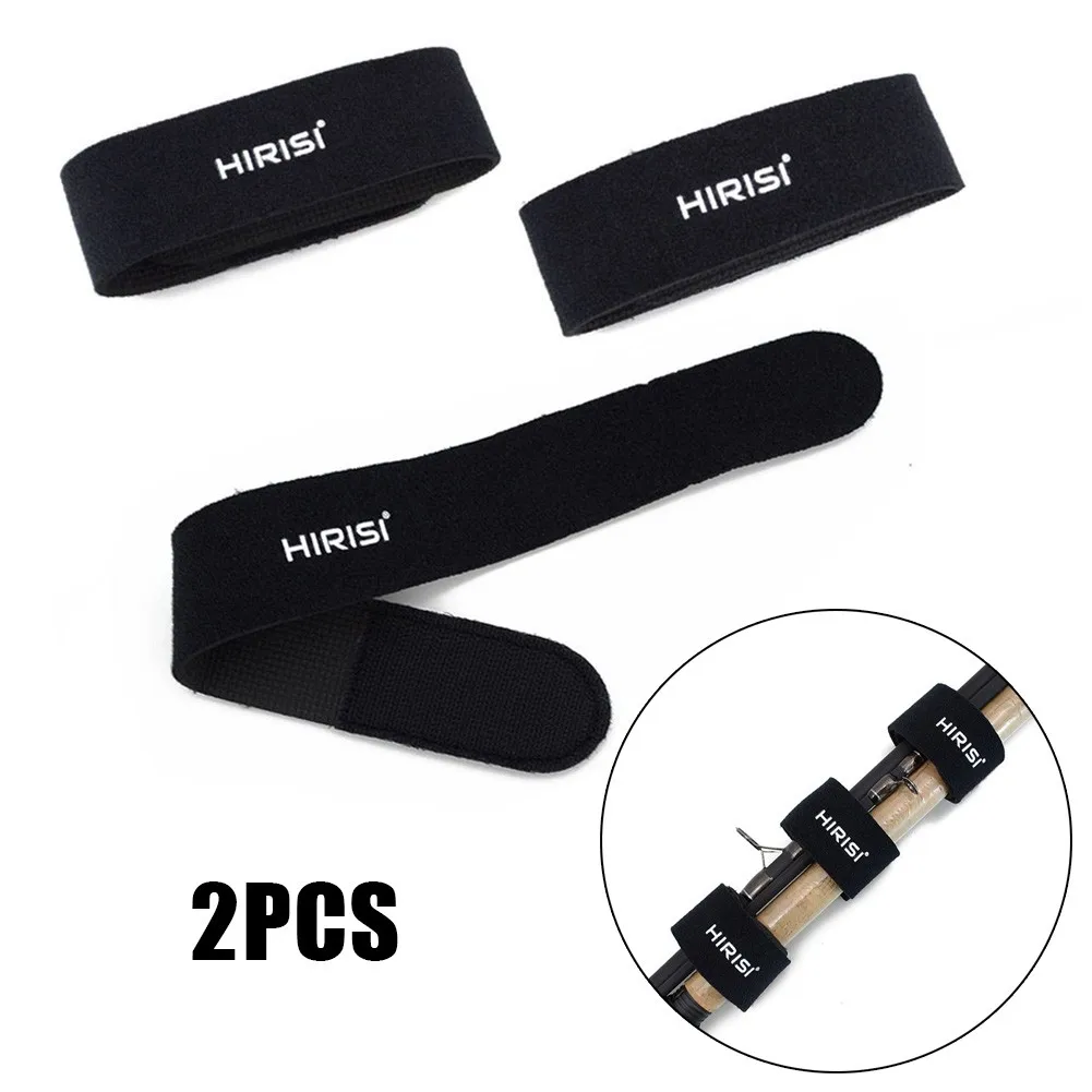 

2pcs Fishing Rod Belt Strap Durable Fish Rod Protector Pole Tie Holder Wrapping Strap 40x4cm Tie Strap Fishing Tackle Accessorie