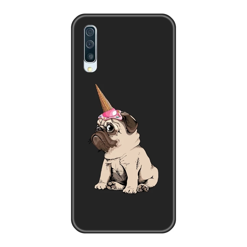 Чехол для Samsung Galaxy A40 A30 A20 A10 мягкий ТПУ Pud с изображением собаки силиконовый чехол