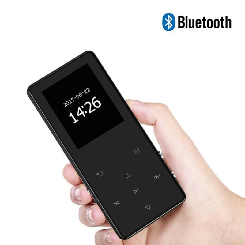 Bluetooth MP3 плеер 1 8 дюйма 8G FM радио электронная книга аудиоплееры USB Перезаряжаемый