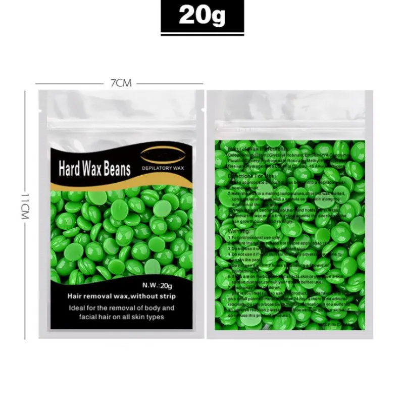 Профессиональный безболезненный твердый воск в гранулах для депиляции горячая