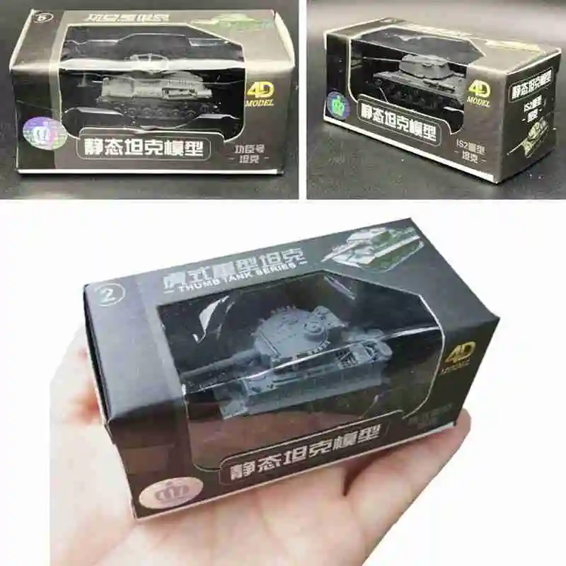 4D модель танка строительные комплекты военные автомобили игрушки случайный пазл