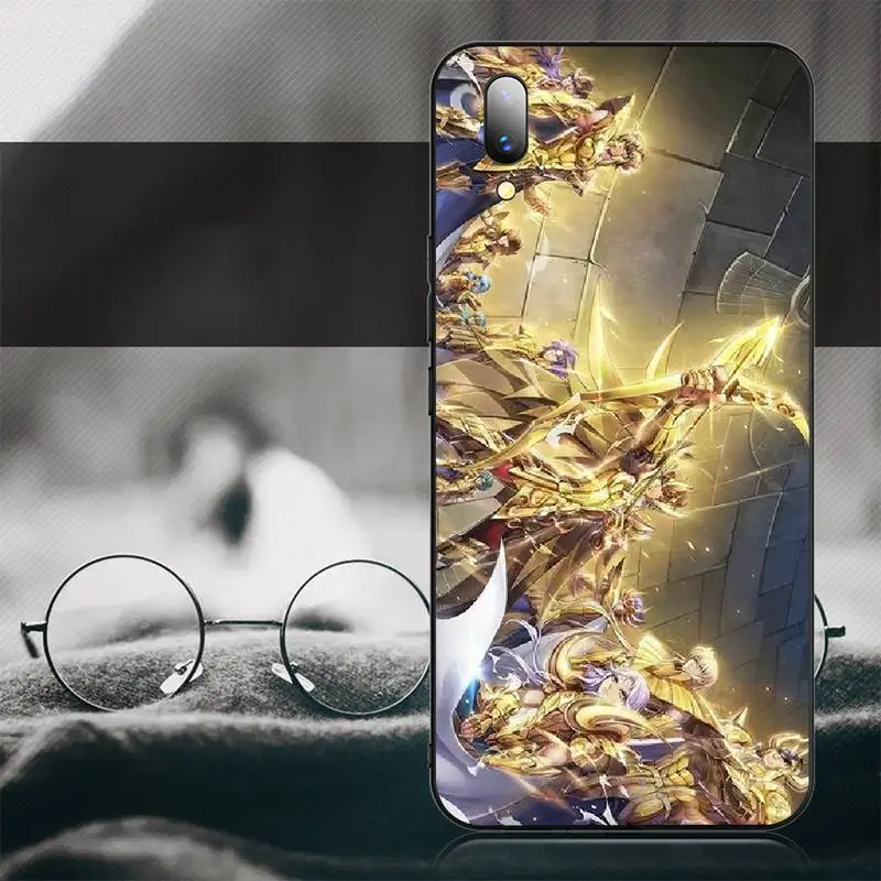 PENGHUWAN святая Сейя мистическая одежда чехол для телефона Vivo Y91c Y17 Y51 Y67 Y55 Y93 Y81S Y19 Y7S |