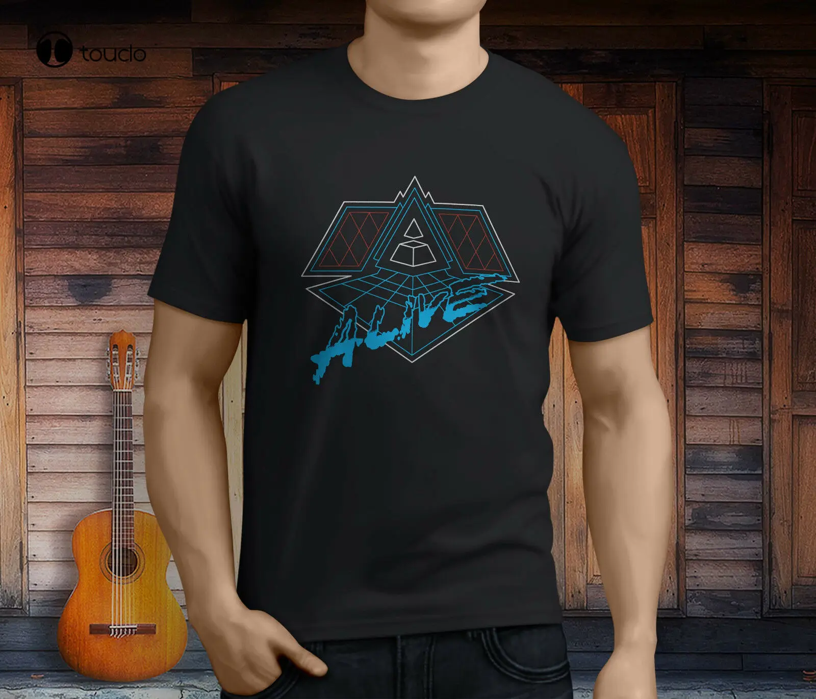 

New Daft Punk Alive Electro Music Men'S Black T-Shirt Size S-5Xl Unisex