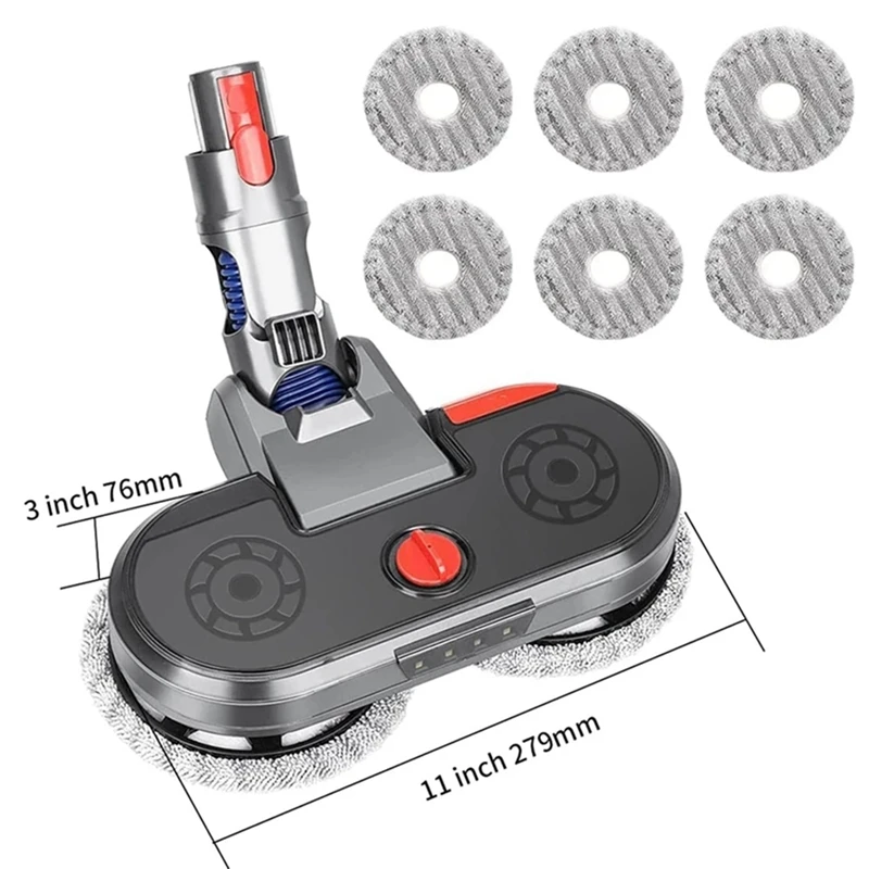 Электрическая Швабра для Dyson V15 V11 V10 V8 V7 приспособление швабры со встроенным