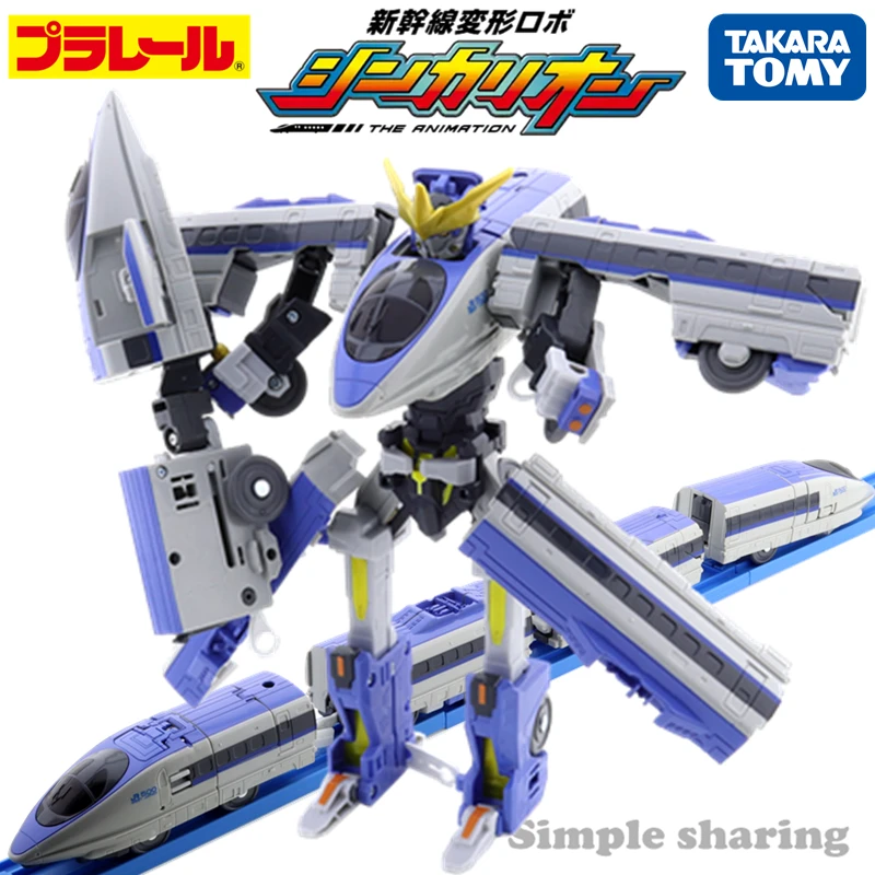 

Takara Tomy Plarail Deformation Robo Shinkarion DXS09 Shinkarion 500 Kodama Action Figure Toy