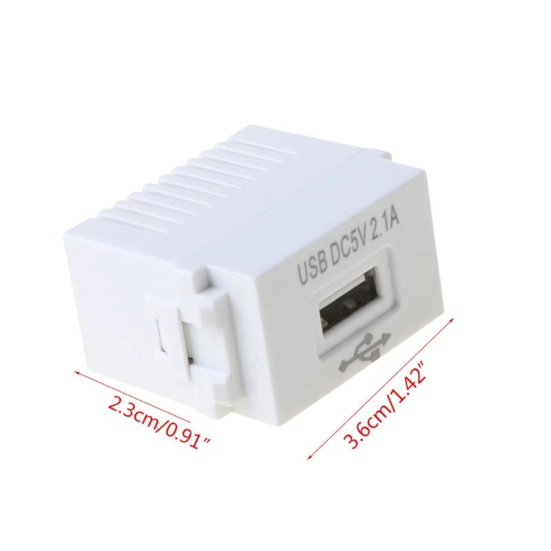 Y98B 128Type 2.1A Mobile Phone Charging Panel USB Power Module 220 V to 5 V 1A USB Interface Adapter Switching Module