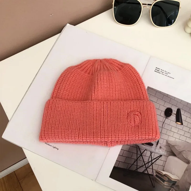 

Mother Kids Hat for Girls Boys Autumn Winter Baby Beanie Kids Candy Color Cap Elastic Family Warm Knitted Parent Children Hats