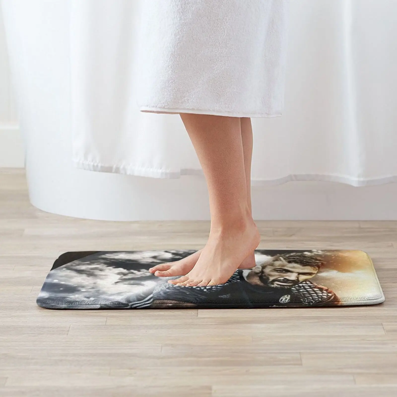 Иллюстрация буфоновая искусство мягкая подушка домашний ковер дверной коврик