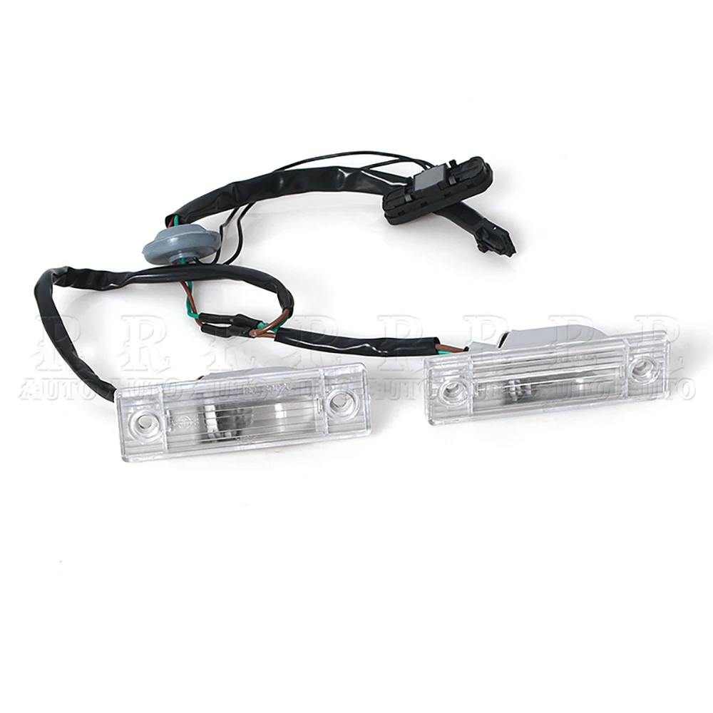 R-Auto 1 пара лампа для номерного знака заднего вида белая Стайлинг автомобиля Chevy