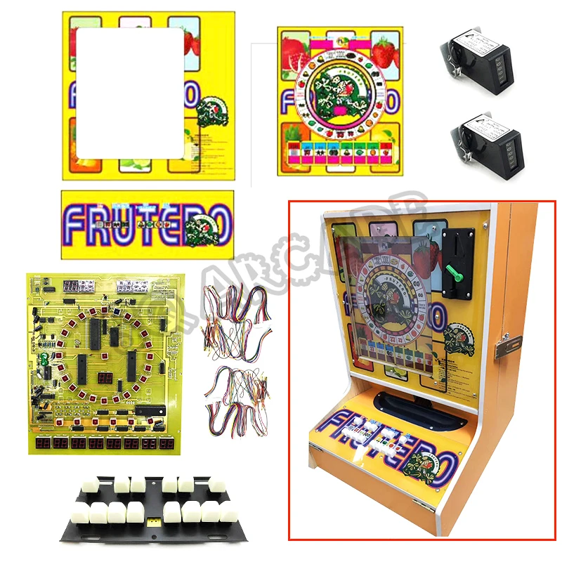 Печатная плата для игр фрукты Марио набор сделай сам с клавиатурой жгут проводов