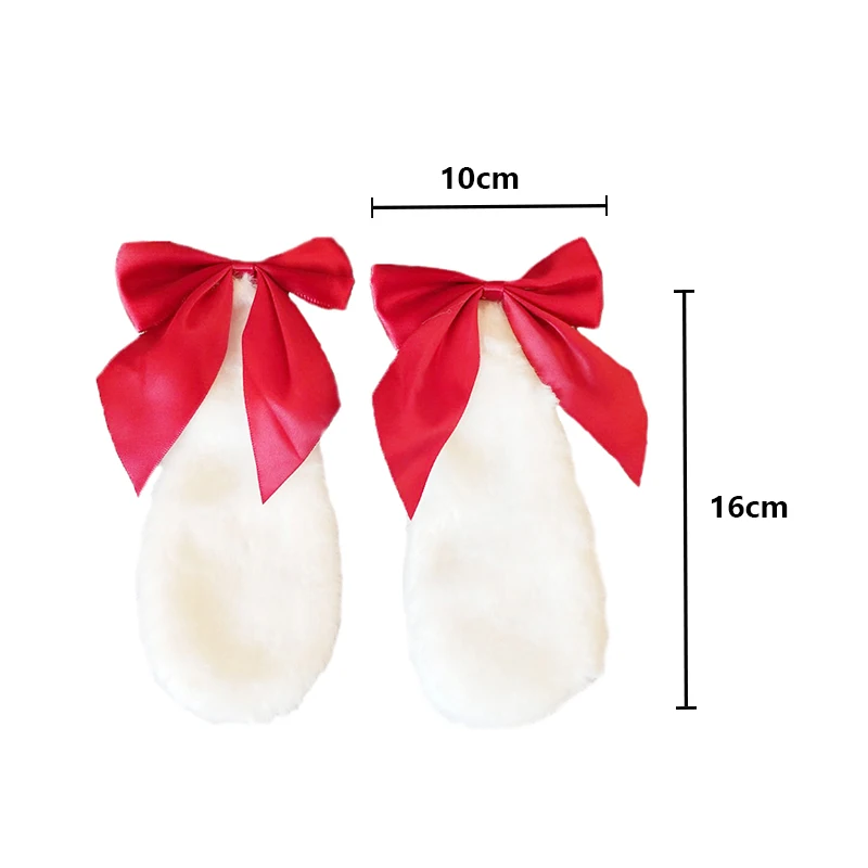 6 Цвета кролик домашние тапочки из плюша сокращает ушки &quotсделай сам&quot Милая