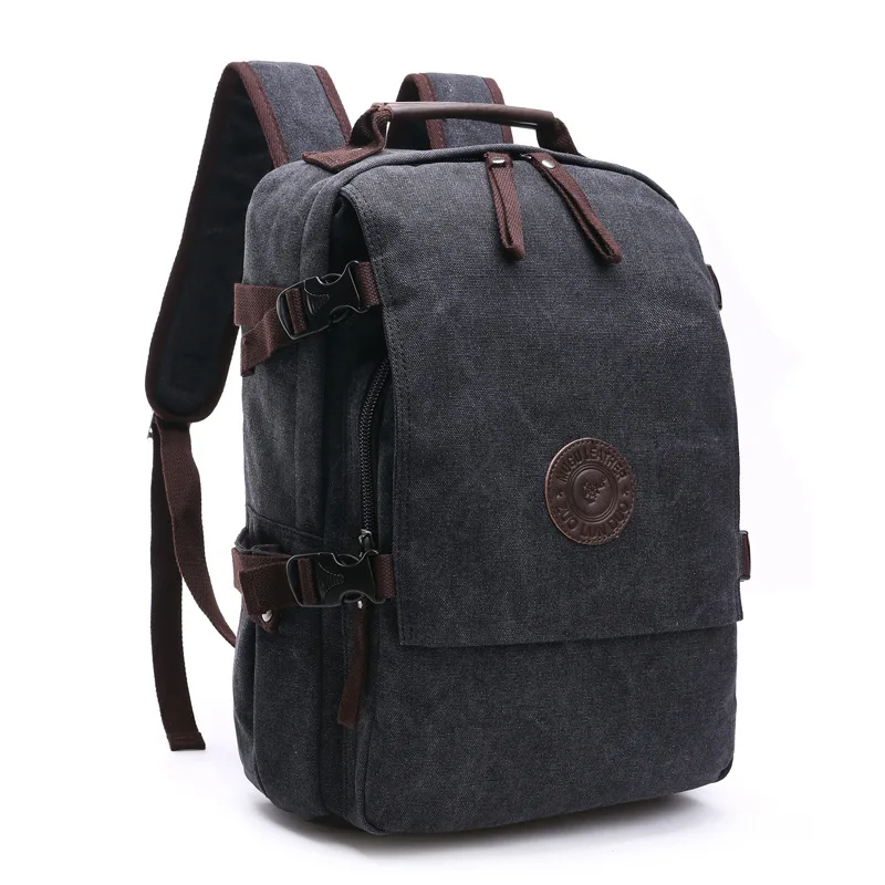 

Fashion Leisure Canvas men's bag outdoor Backpack