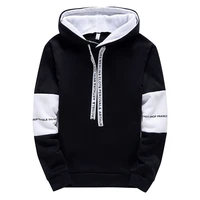 mens hoodies long sleeve casual printing with letter sweatshirt new spring hip hop pullover sports top male hooded sweatshirt