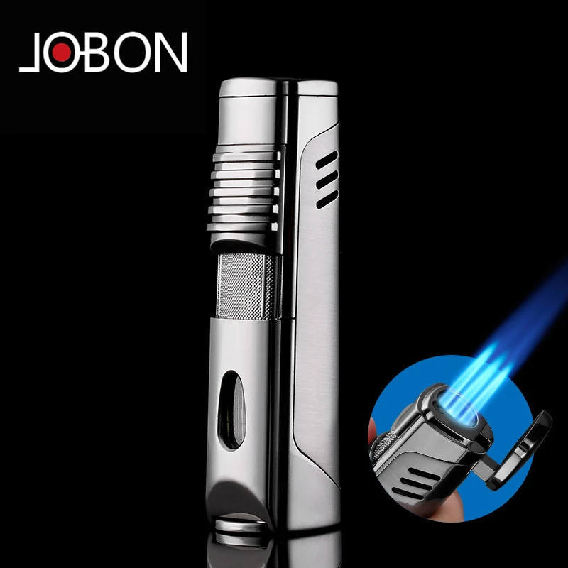 2021 Jobon портативный металлический тройной факфонарь струйный с защитой пламени от
