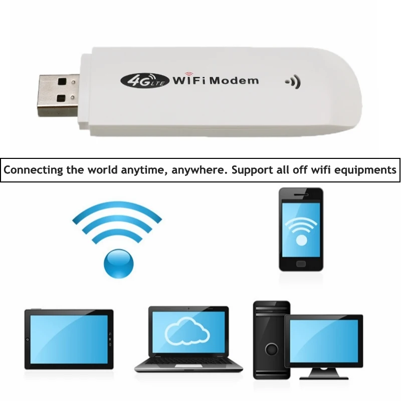 Сетевой USB модем 3G/4G LTE с точкой доступа Wi Fi SIM карта 4G беспроводной роутер для Win XP