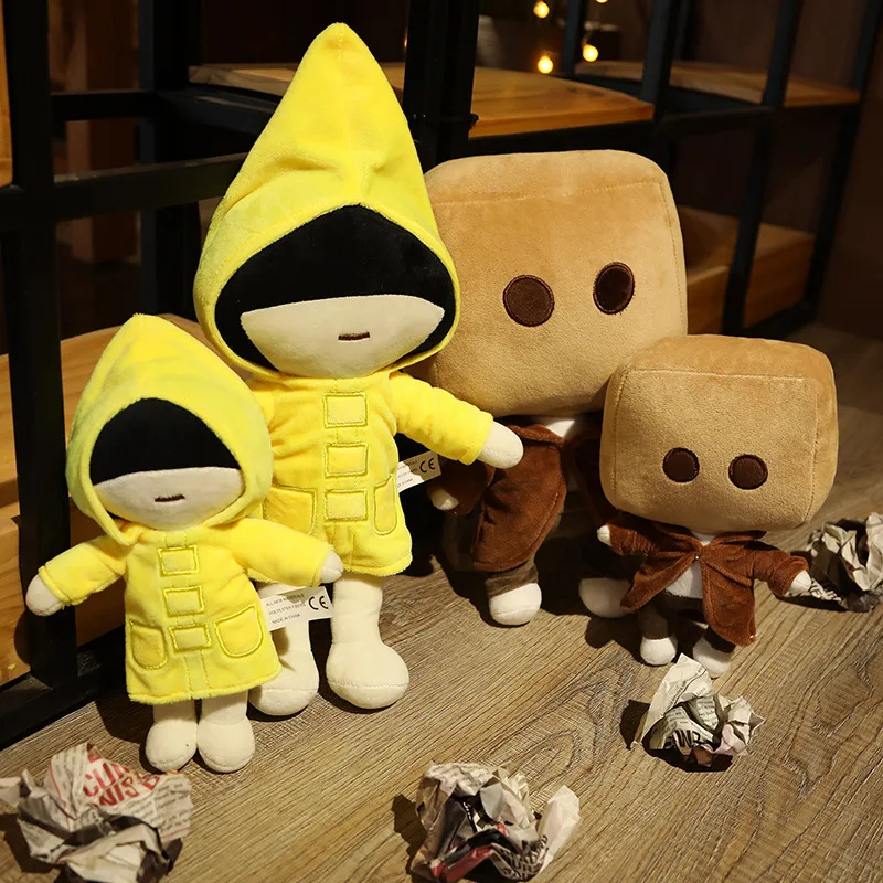 

Hot 35cm Little Nightmares Doll Plush Stuffed Toys Adventure Game Plushie Soft Cartoon Dolls Cute Home Decor Girls Birthday Gift