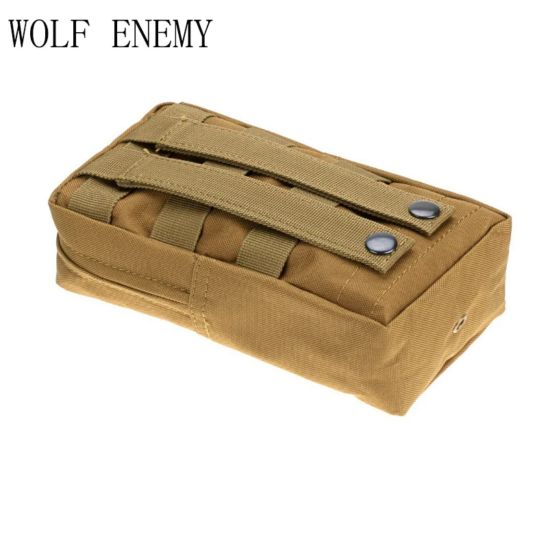 EDC Tactical Molle Pouch Military Medical Pack Phone Case Holder Utility Airsoft Outdoor Sports Hunting Accessories Waist Bags | Спорт и