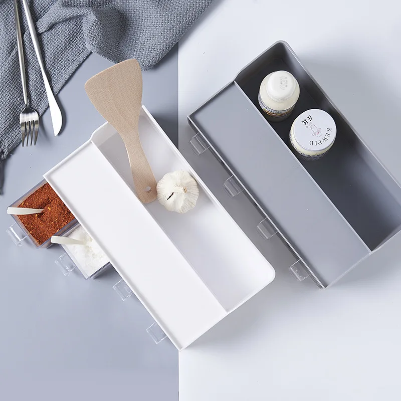 1 шт. многофункциональная большая емкость ящик типа приправа коробка с ложкой