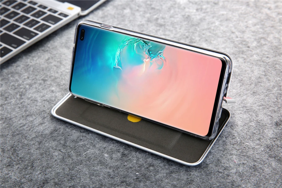 Роскошный кожаный флип-чехол для samsung Galaxy S10 S9 S8 Plus S10E 5G S7 Edge, слот для карт, чехол-кошелек для Galaxy Note 10 9 8 Plus