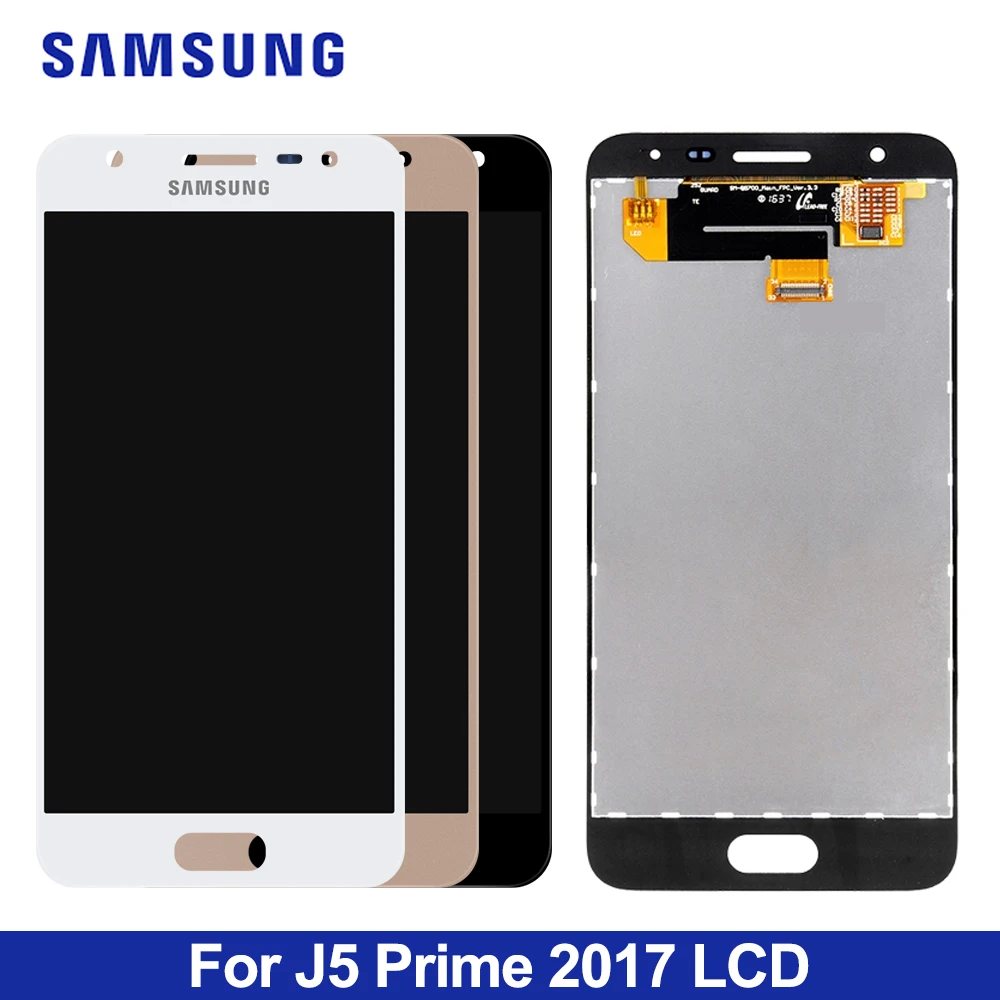 Для samsung Galaxy J5 Prime G570 G570F On5 G5700 G571 ЖК-дисплей Дисплей кодирующий преобразователь сенсорного экрана в сборе Замена
