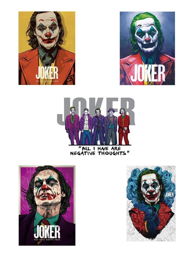 Горячая Распродажа в стиле Джокер Патчи DIY термо Стикеры для одежды на одежде с