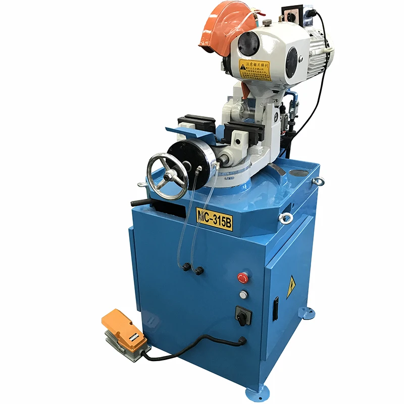 MC315B Станок для резки труб cnc автоматический MC425CNC нержавеющая сталь железо медь алюминий металлический труборезный станок - Цвет: MC315B