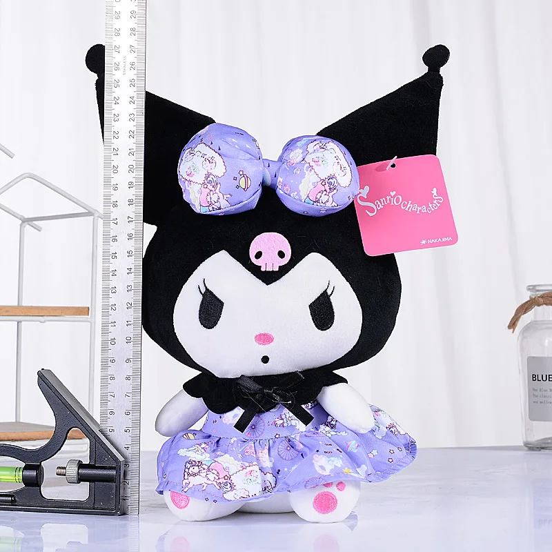 

Z22 Flower Melody Kuromi Cute Cartoon Plush Toys Kawaii Doll Stuffed Plush My Melody Action Figure Toy Birthday Gift for Kids