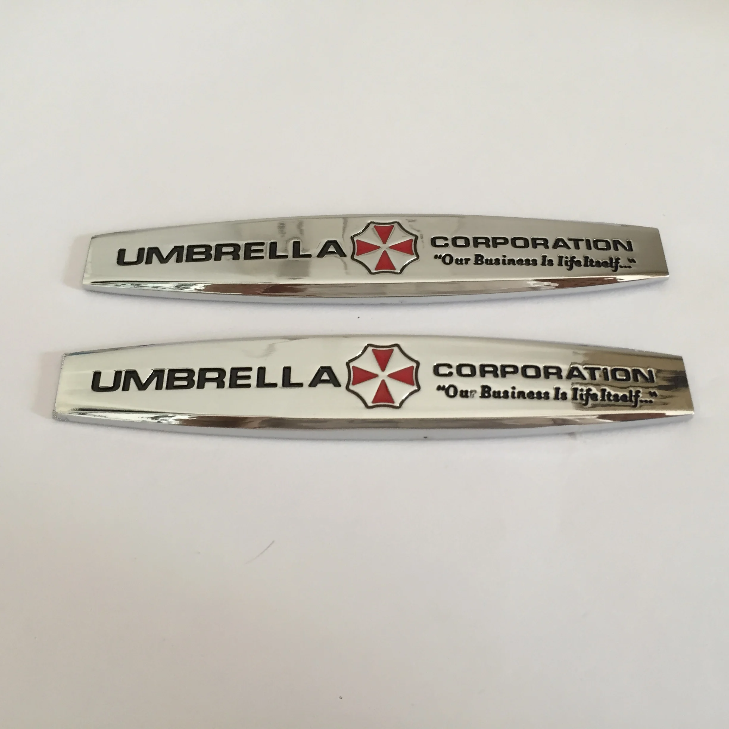 2 шт. значок-эмблема UMBRELLA CORPORATION для боковых крыльев автомобиля | Автомобили и
