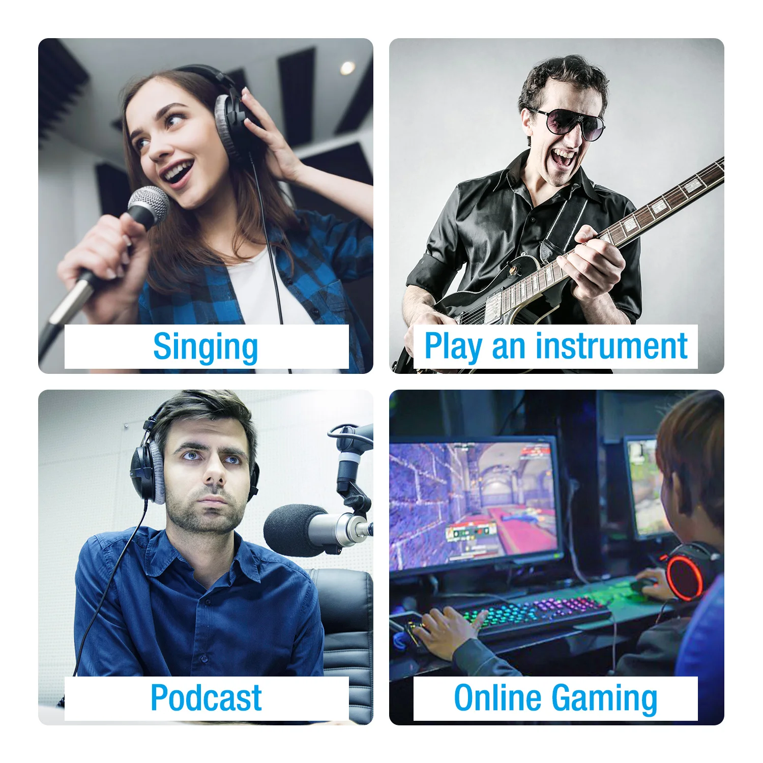 Металлический USB bm 800 конденсаторный микрофон Студийный Запись комплекты