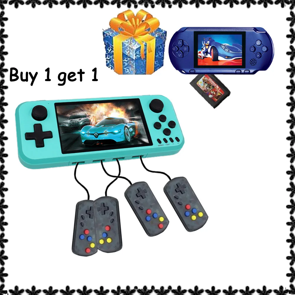 ТВ выход Ретро видео игровая консоль HD портативная ручная машина Linux открытая