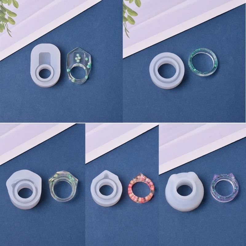 

6 шт., формы для изготовления колец