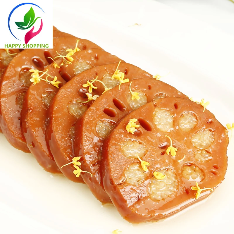 

Lotus root, fresh lotus root, vacuum packed, preserved at room temperature, barbecued lotus root, hot pot lotus root