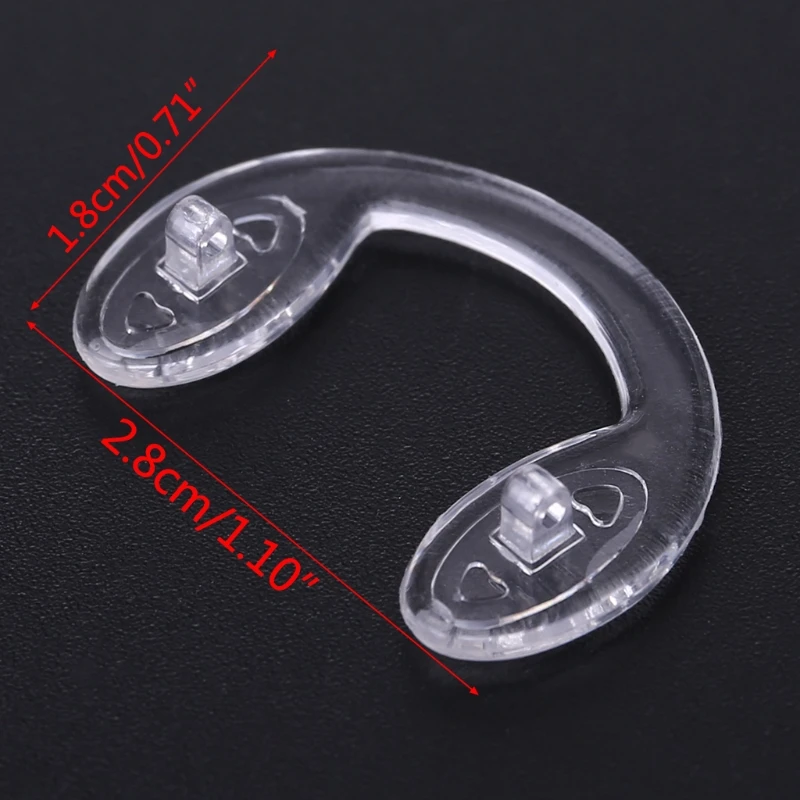 2 шт./лот U-образные Силиконовые Мягкие носоупоры для очков детей | Аксессуары