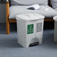 pedal trash can with lid wheels kitchen big trash can cube storage bins dustbin home office storage poubelle de cuisine lixeira