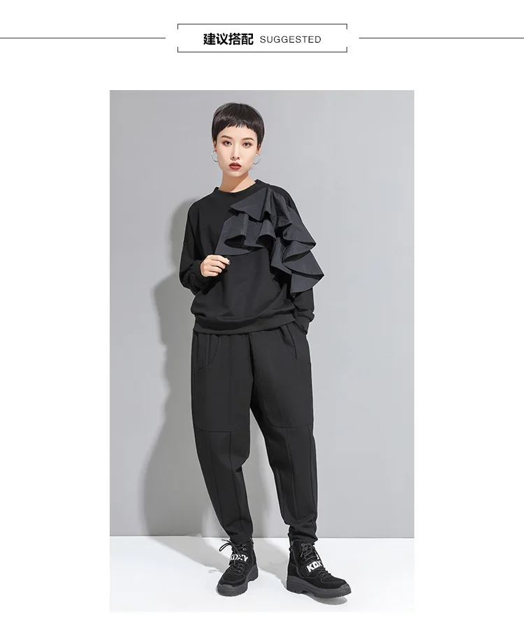 Сохраняющие тепло зимние шаровары Pantalon es свободные хлопковые панковские Женские Мешковатые штаны Дамские Pantalon брюки карго