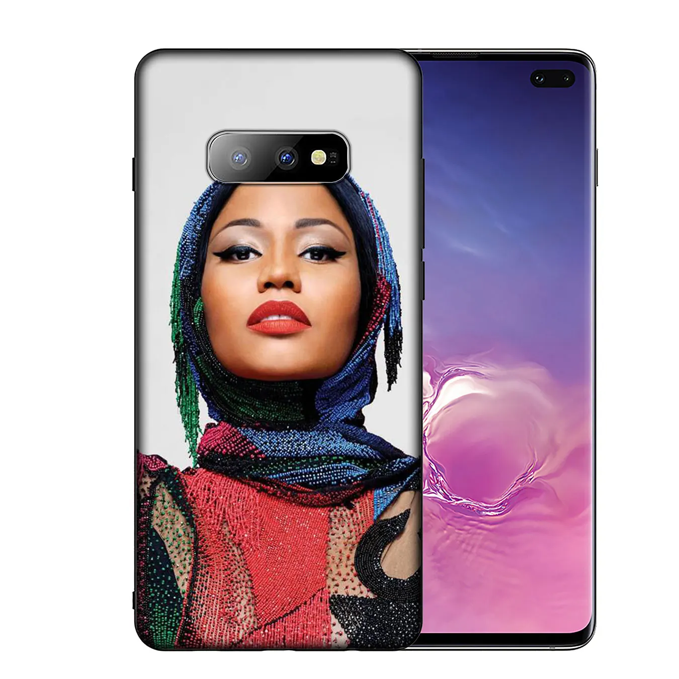 Силиконовый чехол для телефона IYICAO Nicki Minaj из мягкого ТПУ Samsung Galaxy S20 Ultra S10 Lite S9 S8 Plus