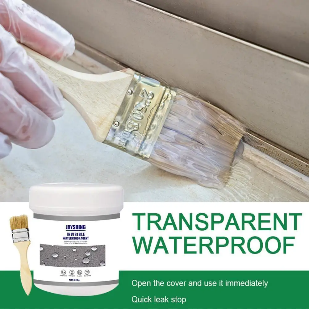 

Innovative Sealer Mighty Paste Polyurethane Coating Home Exterior Waterproof Transparent Walls Glue Interior Bathroom House F3T1