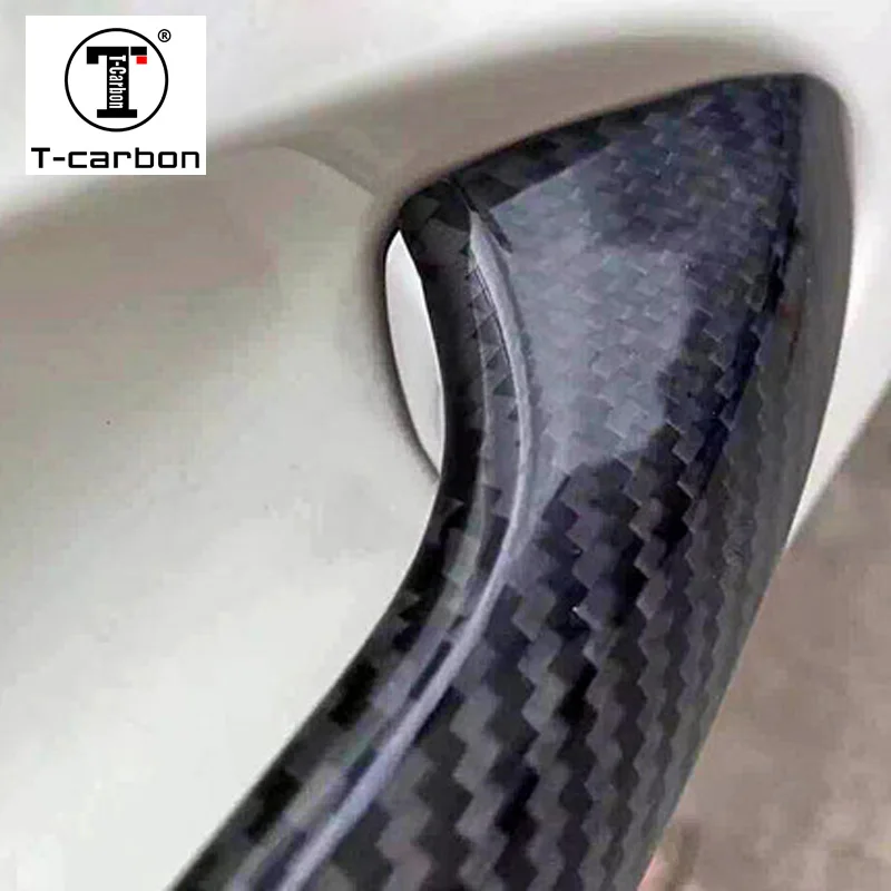 Чехол из углеродного волокна для дверной ручки Benz A B C E S GLA GLK CLA CLS GL GLS Class W176 W246 W218