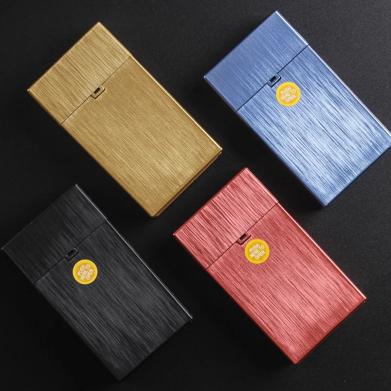 

110mm Lengthened Cigarette Case Creative Personality Coarse and Thin Cigarette Soft/hard Box Portable Ultra-thin Seal