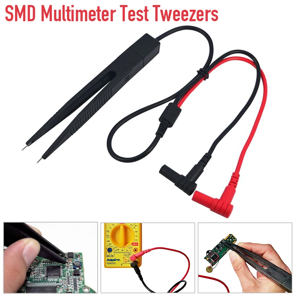

Multimeter Probe LCR Meter Test Lead 250V Plastic Capacitance Meter Pen Clip Multi Function Home Hand Tools