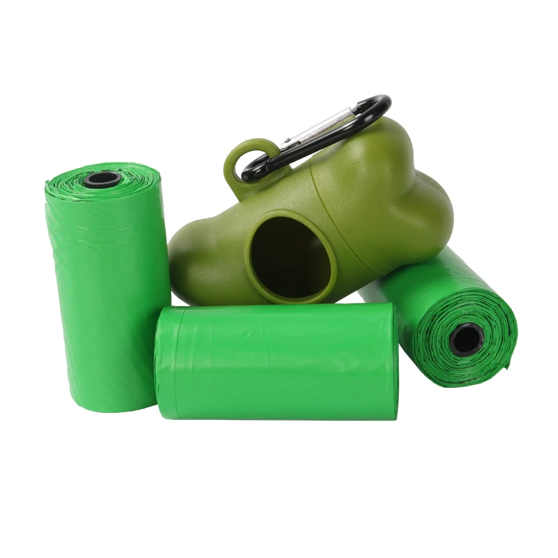 45 шт. кукурузный крахмал 100% биоразлагаемые пакеты для уборки собак и отходов с