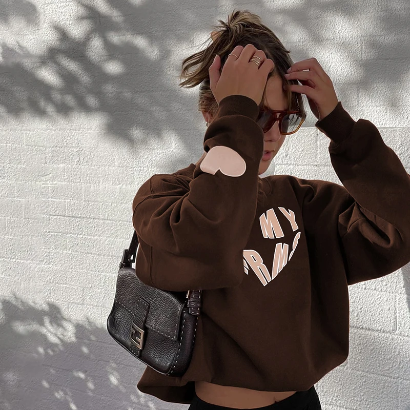 Свитер Женский свободного покроя повседневный пуловер с длинным рукавом и