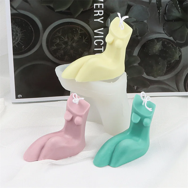 Абстрактная форма в виде человеческого тела для скандинавской интимной женщины