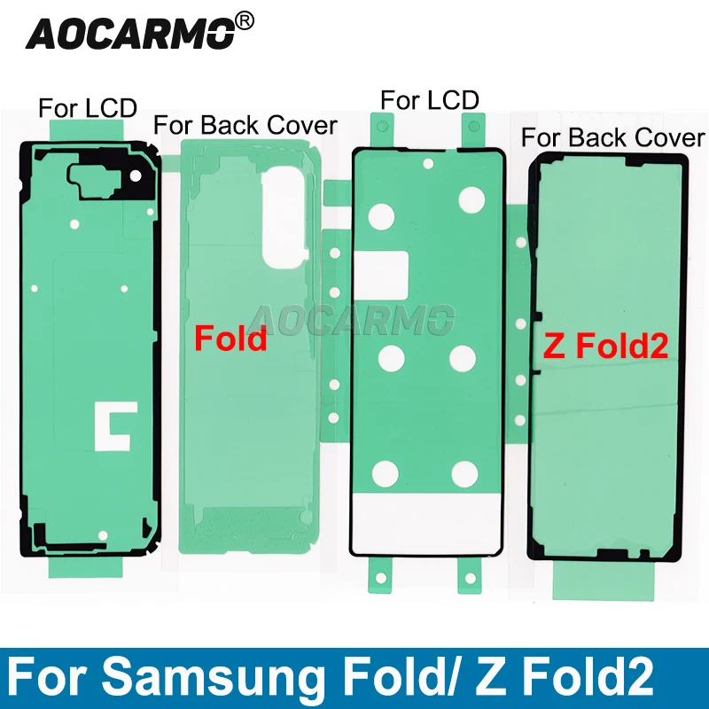 Клейкая лента для переднего ЖК-дисплея Samsung Galaxy Fold F9000 W20 SM-F900F Z Fold2 F9160 W21 | Мобильные