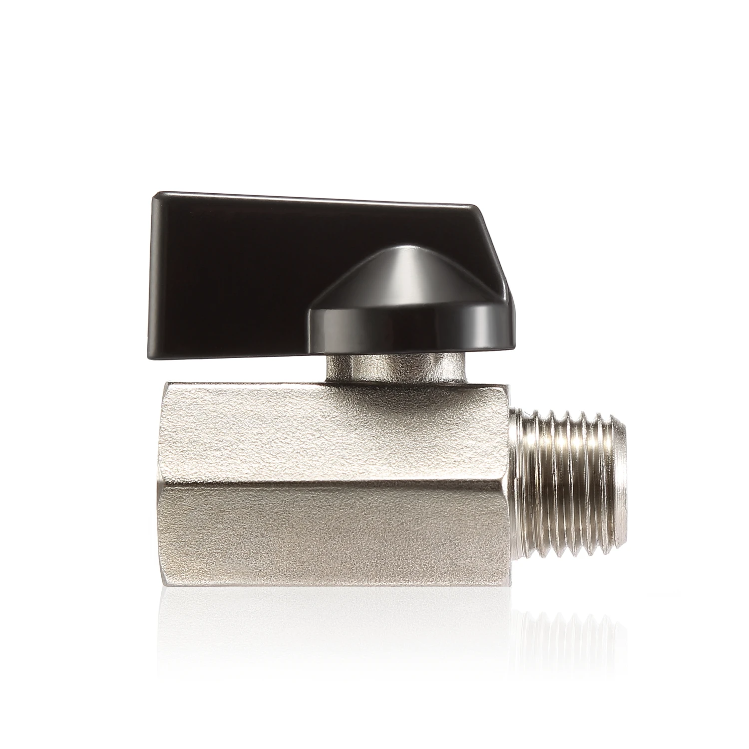 1 шт. мини латунный шаровой клапан 1/2 &quot1/4&quot 1/8 &quot3/8&quot DN6 DN8 DN10 DN15 BSP мужские и